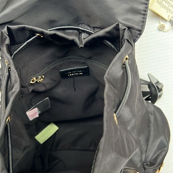 Valentino Orlandi Black Nylon Backpack & Matching Wallet main image 10